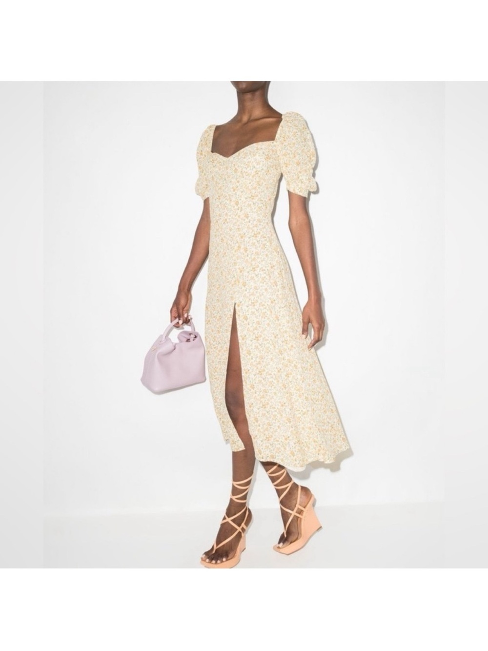 REFORMATION Bandit floral-print midi dress